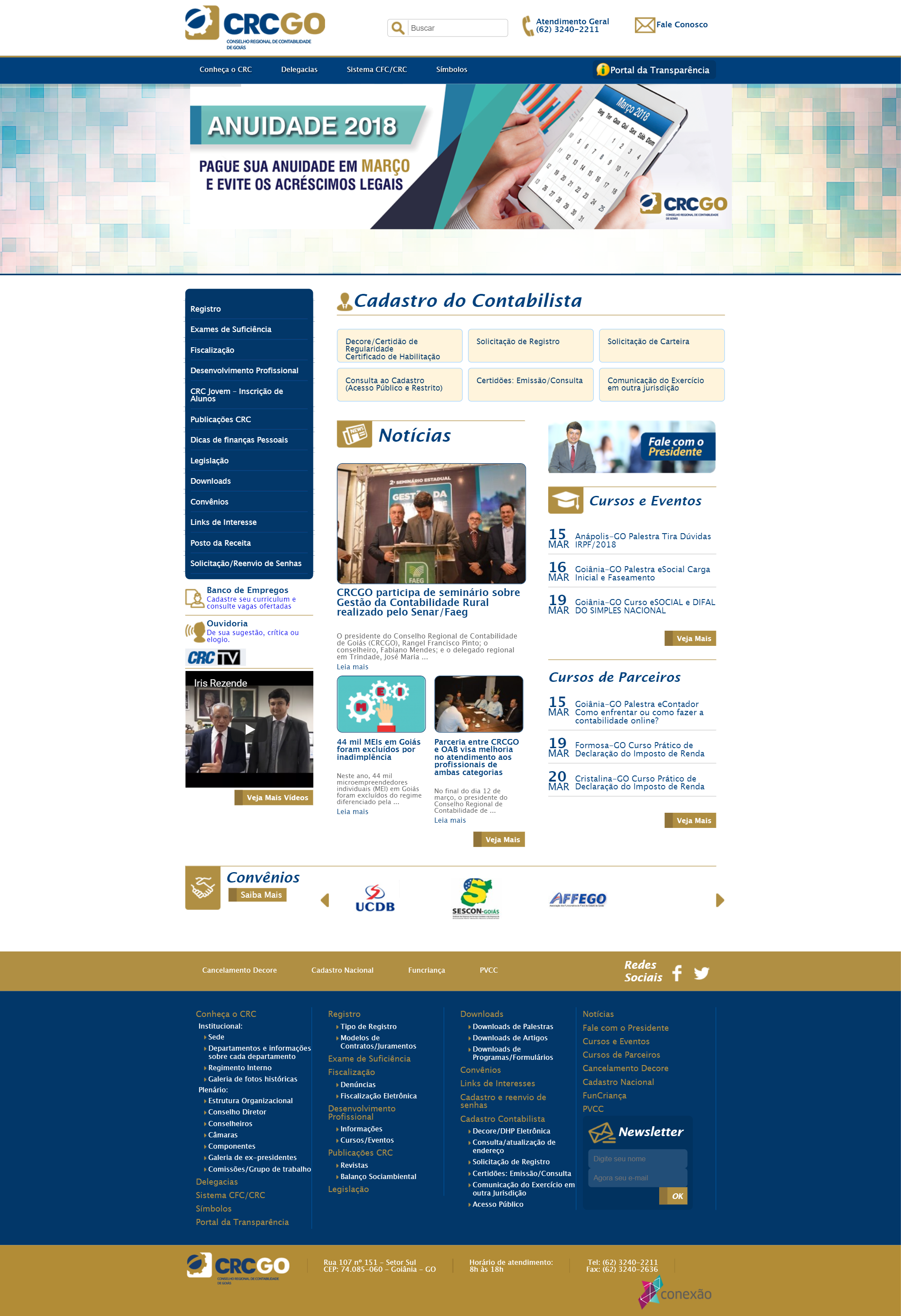 CRC GO WebSite
